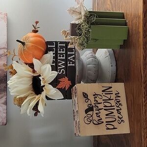 Tiered Tray Decor Lot #29